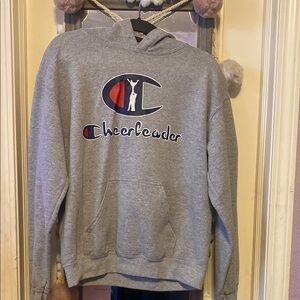 Cheerleader Gray Hoodie